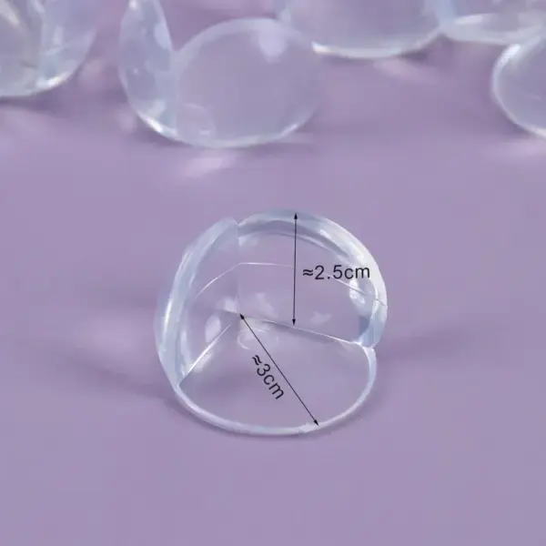 Childproofing Table Corner Guards - 16 PCS Transparent Spherical Edge Protectors children child safety