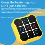 Puzzle Tic-tac-toe Board Game Parent-child Two-person Electronic Battle Console Nine Kung Checkerboard Interactive Toys