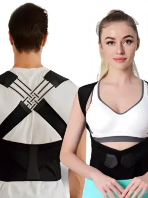 Customizable Shoulder and back posture correction with camel straps, adult body shape correction, male and female back support