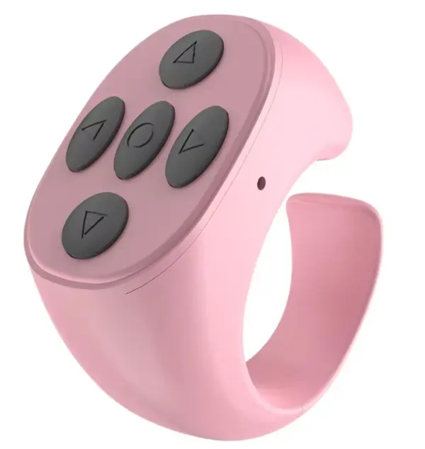 Smart Fingertip Ring Remote Control Mouse Wireless Bluetooth Mobile Selfie Mice Selfie Video Automatic Page Turner Browsing