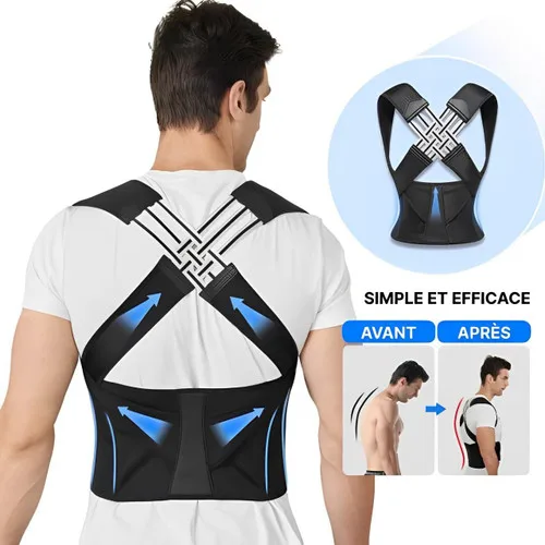 Customizable Shoulder and back posture correction with camel straps, adult body shape correction, male and female back support